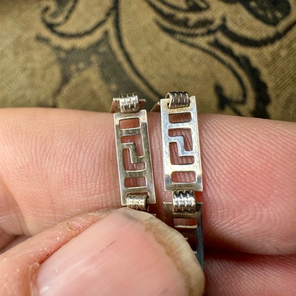 Vintage Silver hinged chain. - Picture 4 of 14